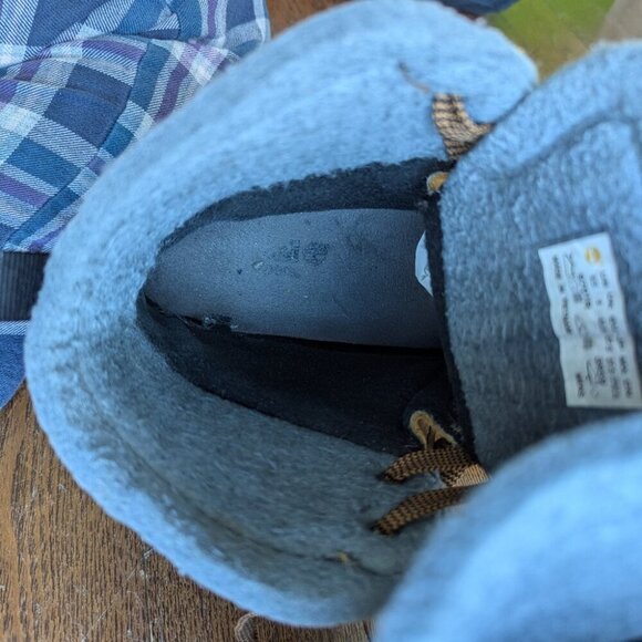 Timberland Chillberg Men's Winter Boots Size 9.5 Waterproof Tall Tan Yellow - Picture 7 of 11